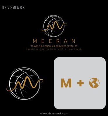 Meeran Travel and Consular Services Logo Design